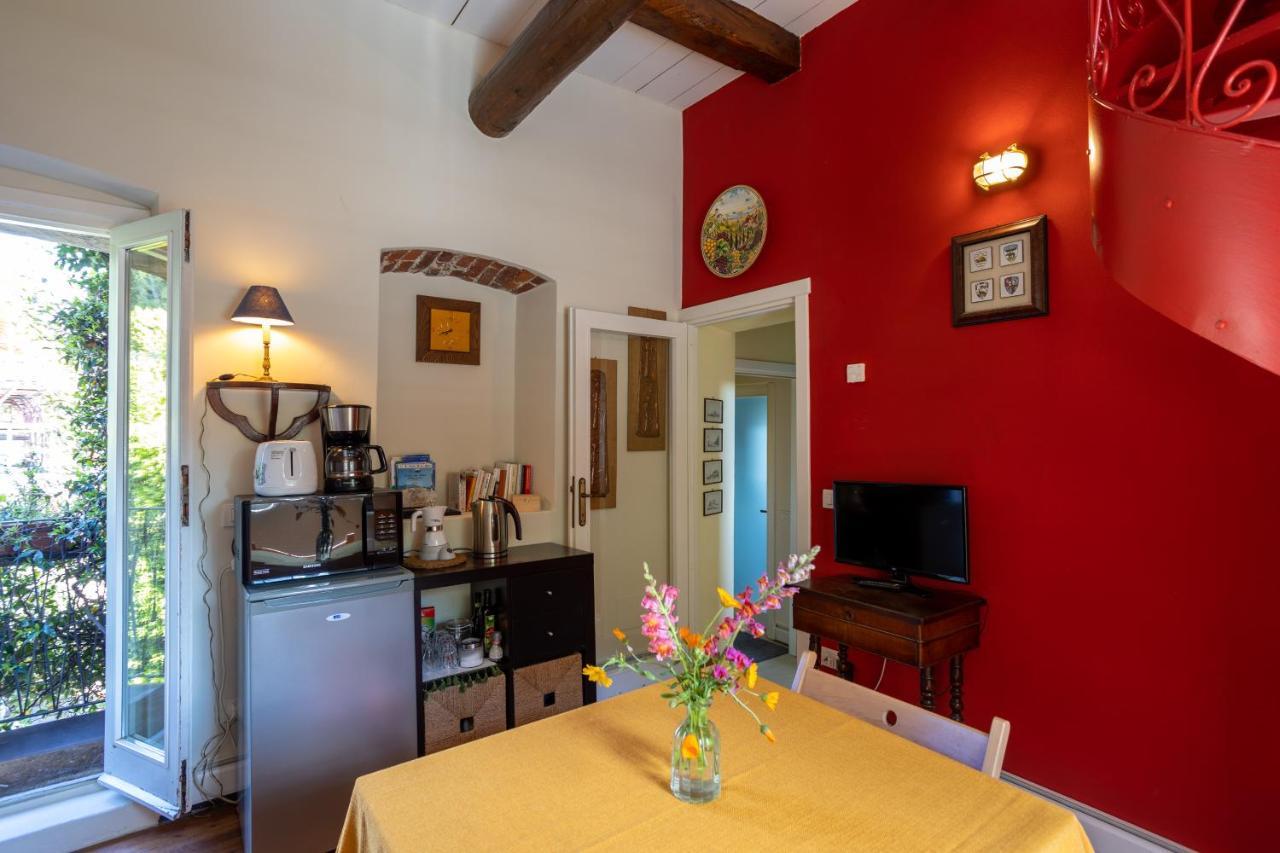 La Torretta Studios & Suite Lesa Exteriér fotografie
